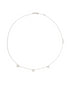18kt white gold Marguerita diamond necklace